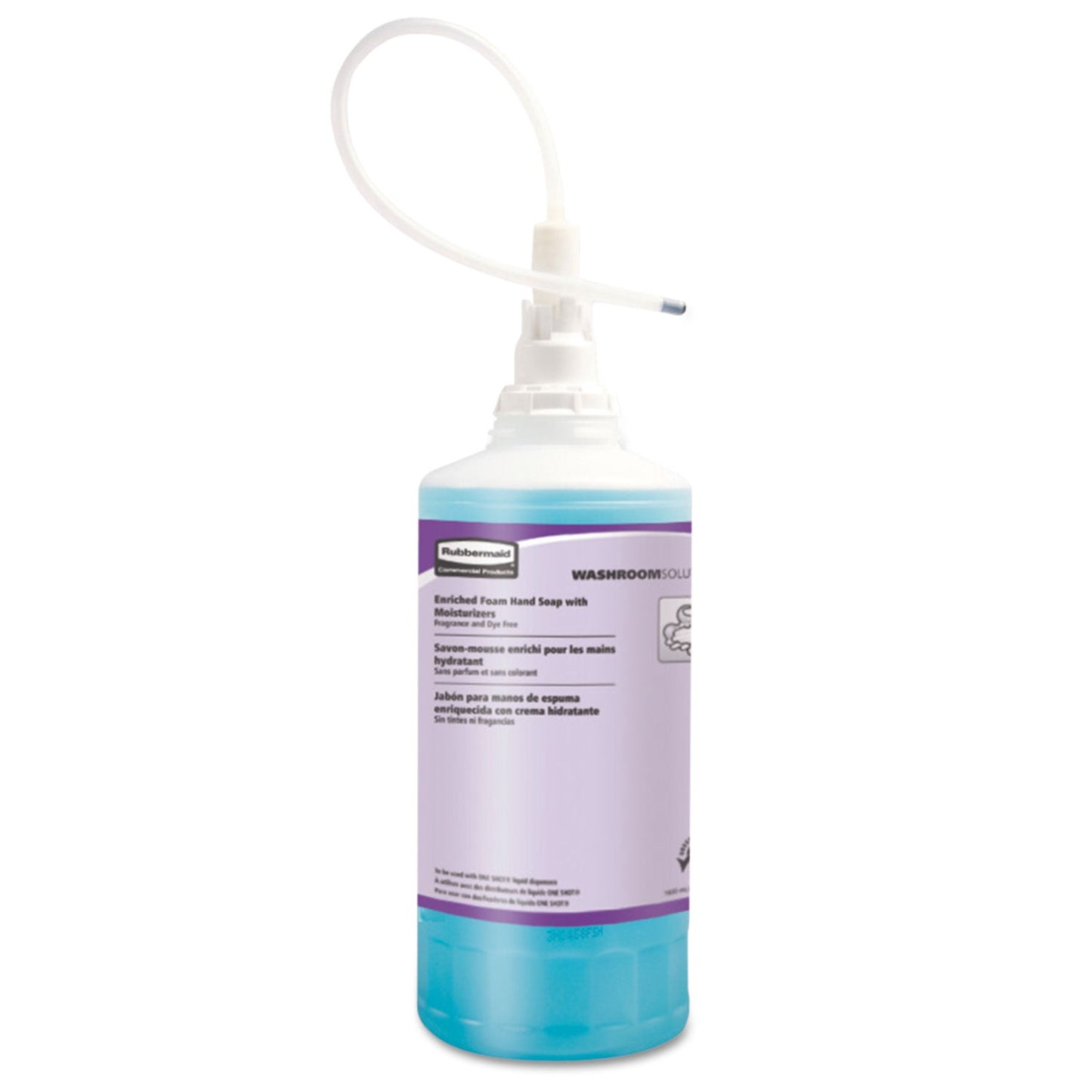 RCP750386 Enriched Moisturizing Foam Hand Soap Refill, Citrus Scent, 1,600 mL, 4/Carton RUBBERMAID COMMERCIAL PROD.