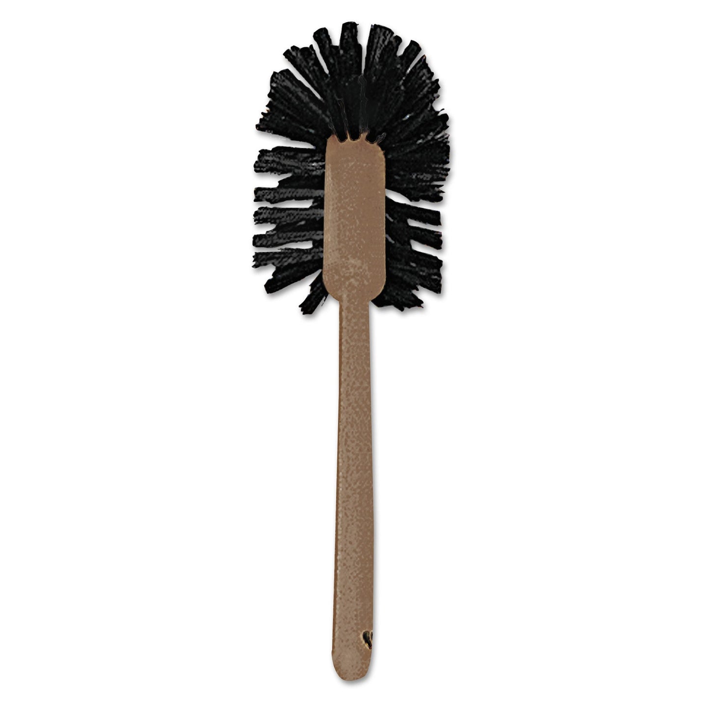 RCP6320 Commercial-Grade Toilet Bowl Brush, 17" Handle, Brown RUBBERMAID COMMERCIAL PROD.