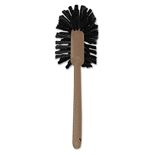 RCP6320 Commercial-Grade Toilet Bowl Brush, 17" Handle, Brown