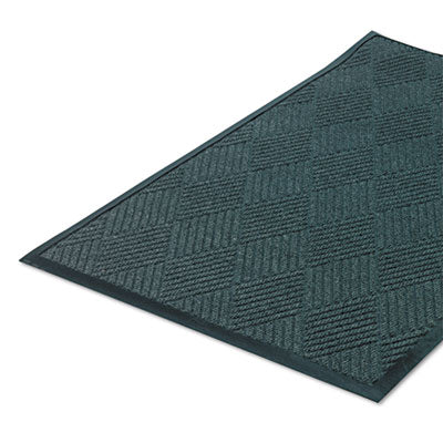 CWNS1R310ST Super-Soaker Diamond Wiper/Scraper Mat, Rectangular, Slate Green Carpeted Surface, 36" x 10 ft