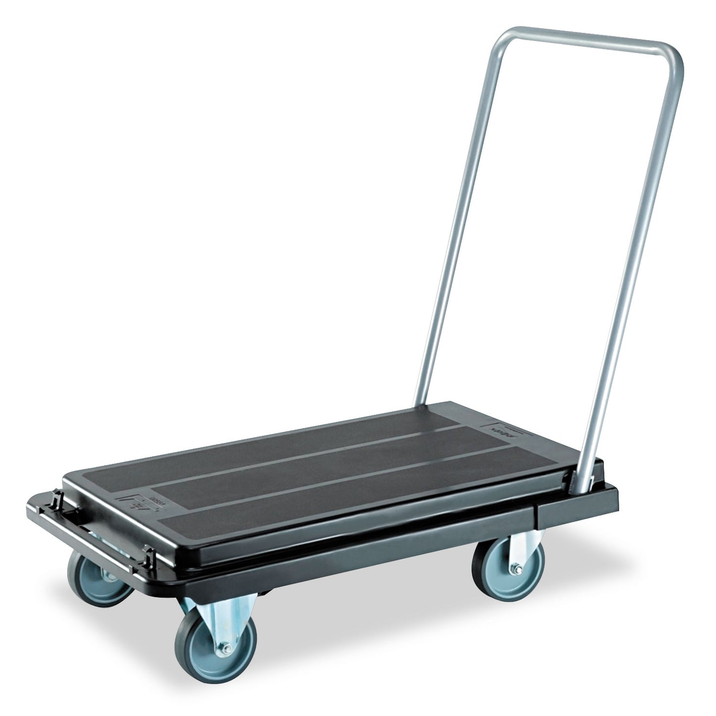 DEFCRT550004 Heavy-Duty Platform Cart, 300 lb Capacity, 21 x 32.5 x 37.5, Black