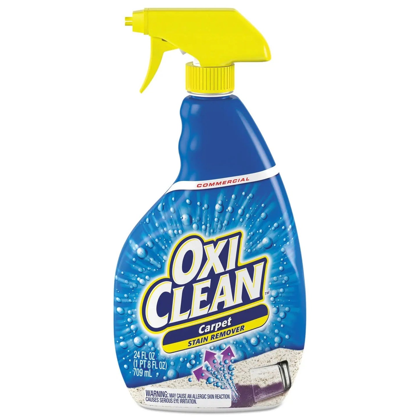 CDC5703700078EA Carpet Spot And Stain Remover, 24 Oz Trigger Spray Bottle OxiClean