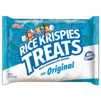 KEB17120 Rice Krispies Treats, Original Marshmallow, 0.78 Oz Pack, 60/carton KELLOGG'S