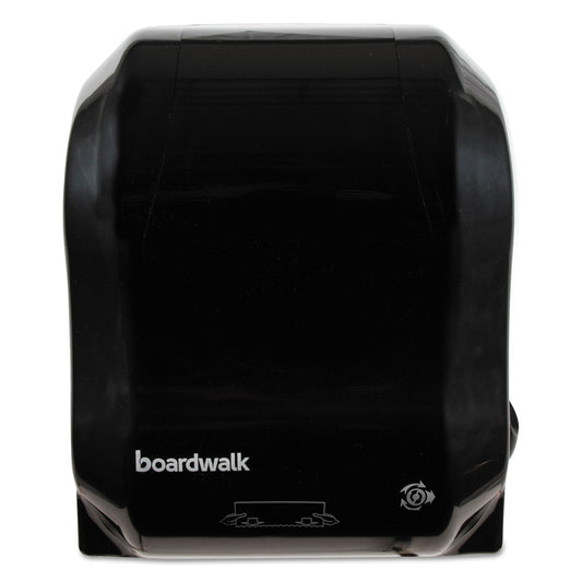 BWK1501 Hands Free Mechanical Towel Dispenser, 13.25 X 10.25 X 16.25, Black