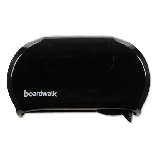BWK1502 Standard Twin Toilet Tissue Dispenser, 13 x 6.75 x 8.75, Black