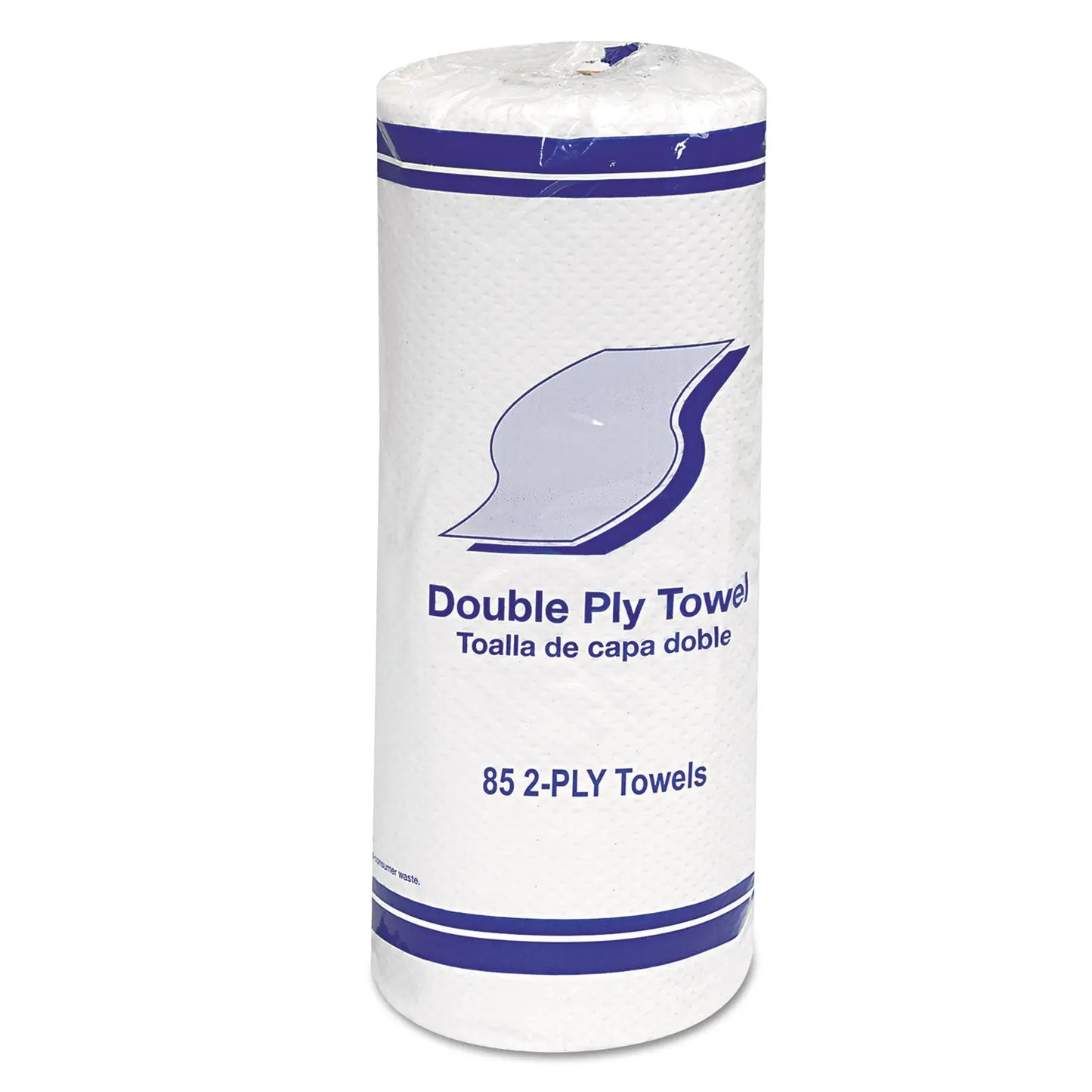 GEN1797 Kitchen Roll Towels, 2-Ply, 11 x 7.8, White, 85/Roll, 30 Rolls/Carton GEN