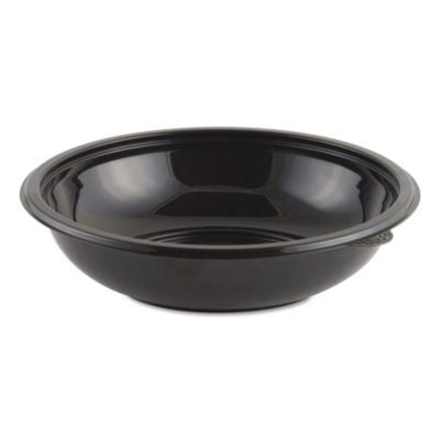 ANZ4548432 Crystal Classics Bowl, 32 oz, 8.5" Diameter x 2.14" h, Black, Plastic, 300/Carton