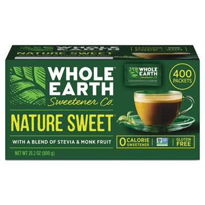EQL00145 Sweetener, 2 G Packet, 400/carton WHOLE EARTH SWEETENER