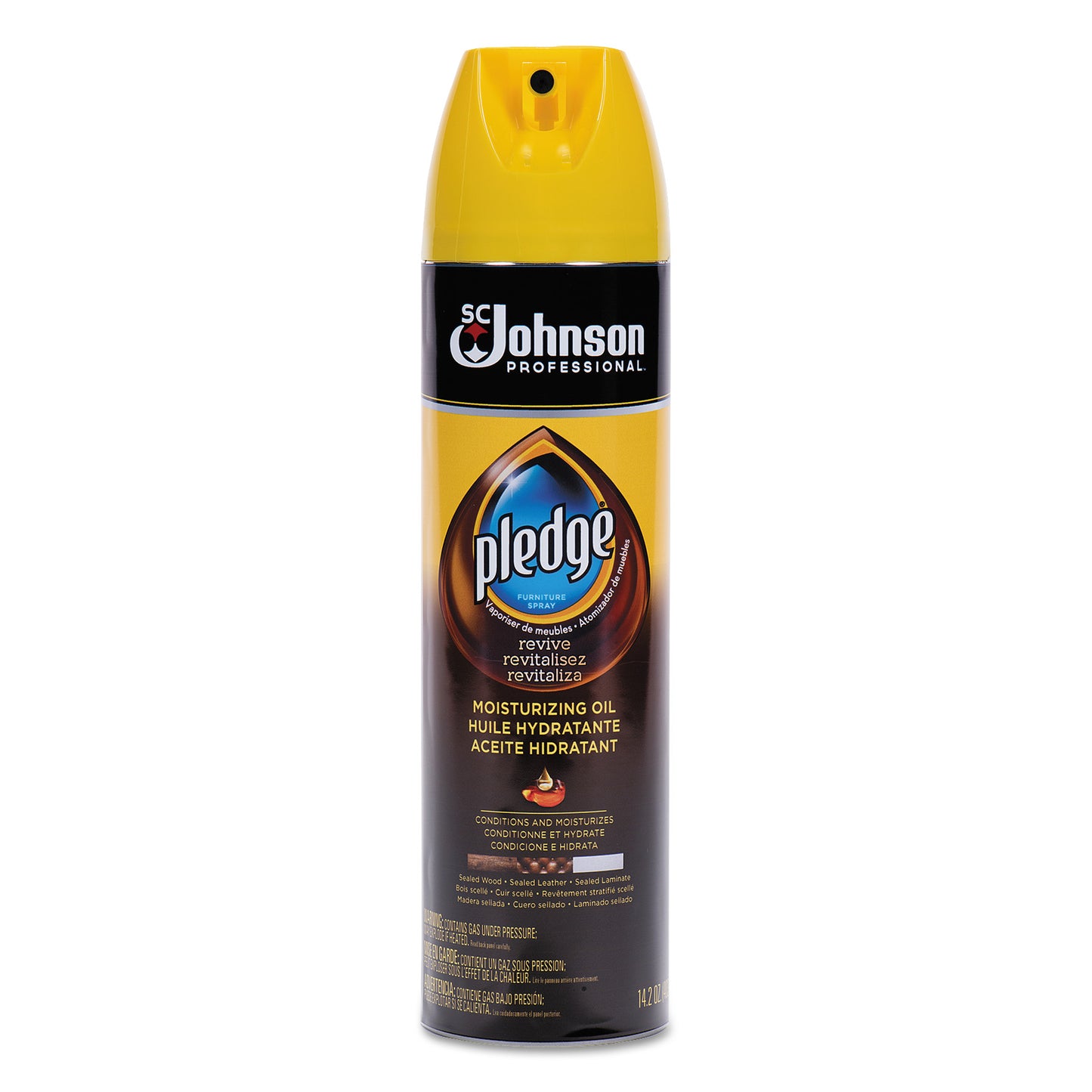 SJN697264EA Furniture Polish, Revive Moisturizing Oil, 14.2 Oz Can