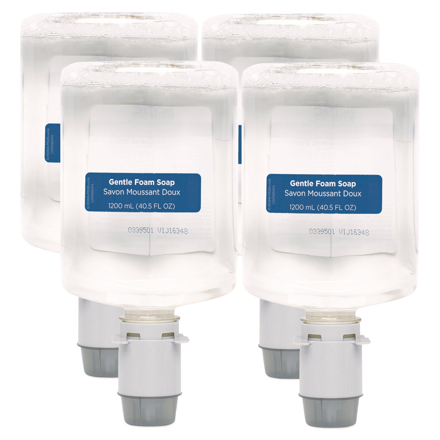 GPC43714 Pacific Blue Ultra Foam Soap Manual Dispenser Refill, Fragrance-Free, 1,200 mL, 4/Carton