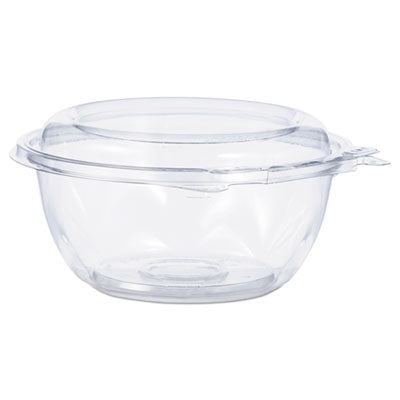 DCCCTR12BD Tamper-Resistant, Tamper-Evident Bowls with Dome Lid, 12 oz, 5.5" Diameter x 2.6" h, Clear, Plastic, 240/Carton