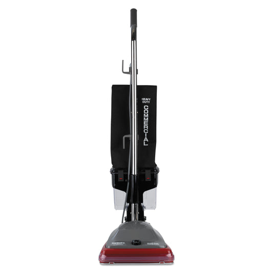 EURSC689B Tradition Upright Vacuum Sc689a, 12" Cleaning Path, Gray/red/black