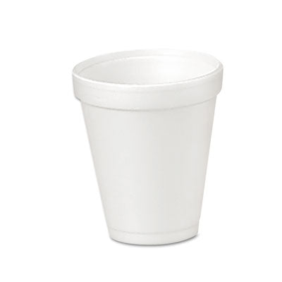 DCC4J4 Foam Drink Cups, 4 Oz, 50/bag, 20 Bags/carton DART