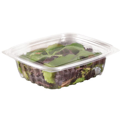 DCCC32DLR ClearPac Clear Container Lids, Flat, 6.5 x 7.5, Clear, Plastic, 63/Pack, 8 Packs/Carton