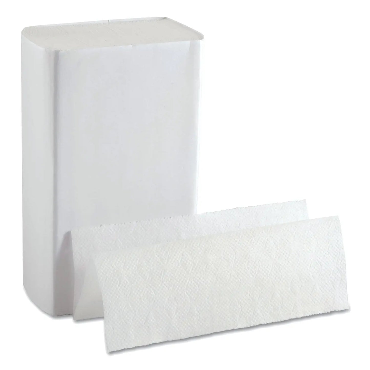 GPC33587 Pacific Blue Ultra Folded Recycled Paper Towels, 1-Ply, 10.2 x 10.8, White, 220/Pack, 10 Packs/Carton Georgia Pacific Professional