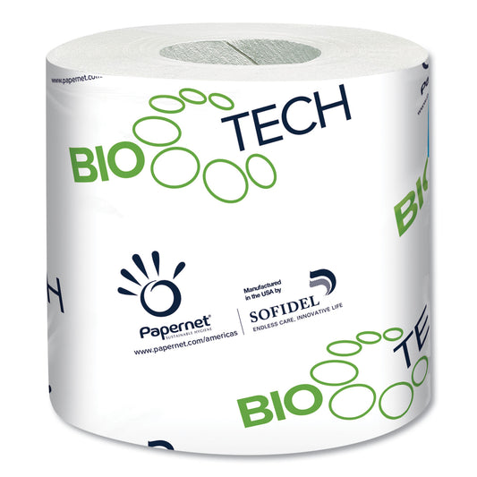 SOD415596 Biotech Toilet Tissue, Septic Safe, 2-Ply, White, 500 Sheets/roll, 96 Rolls/carton