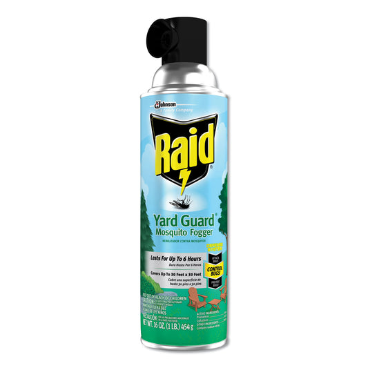 SJN377977 Yard Guard Fogger, 16 oz Aerosol Spray, 12/Carton