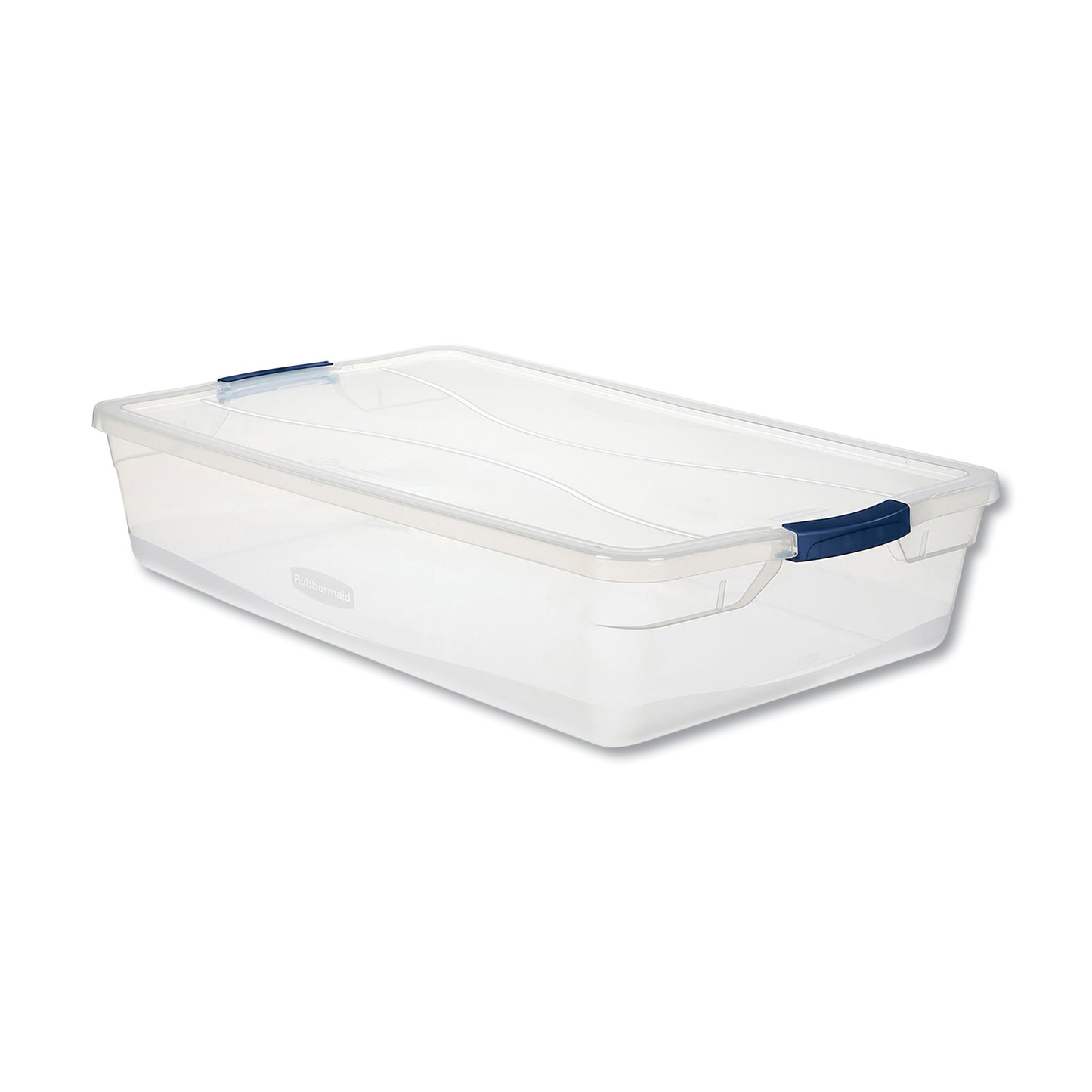 UNXRMCC410001 Clever Store Basic Latch-Lid Container, 10.25 gal, 17.75" x 29" x 6.13", Clear