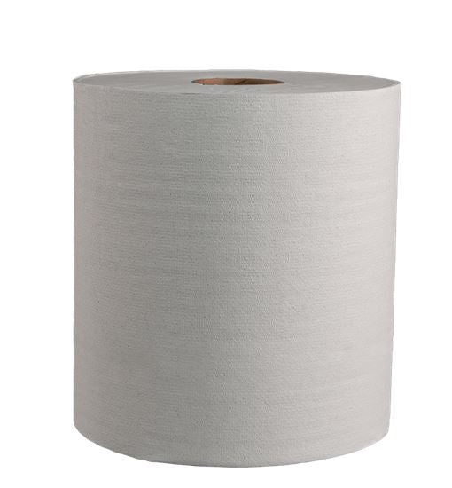 SH-457 B80B Marcal White Hardwound Roll Towels Universal 800' 6/CS