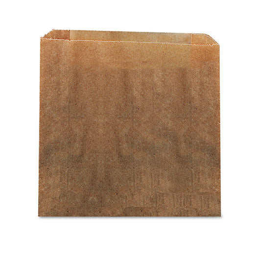 HOS6141 Waxed Kraft Liners, 10.5" x 3.25" x 9.38", Brown, 250/Carton