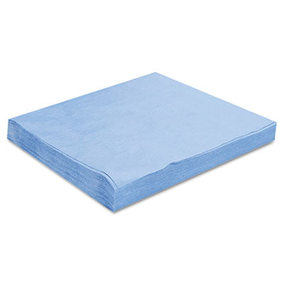 HOSPR811 DuPont Sontara EC Engineered Cloths, 12 x 12, Blue, 100/Pack, 10 Packs/Carton HOSPECO