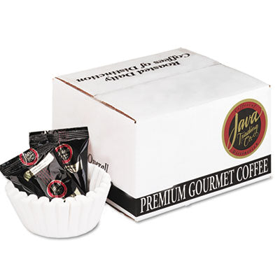 JAV302742 Coffee Portion Packs, 1.5oz Packs, 100% Colombian, 42/carton JAVA TRADING CO.
