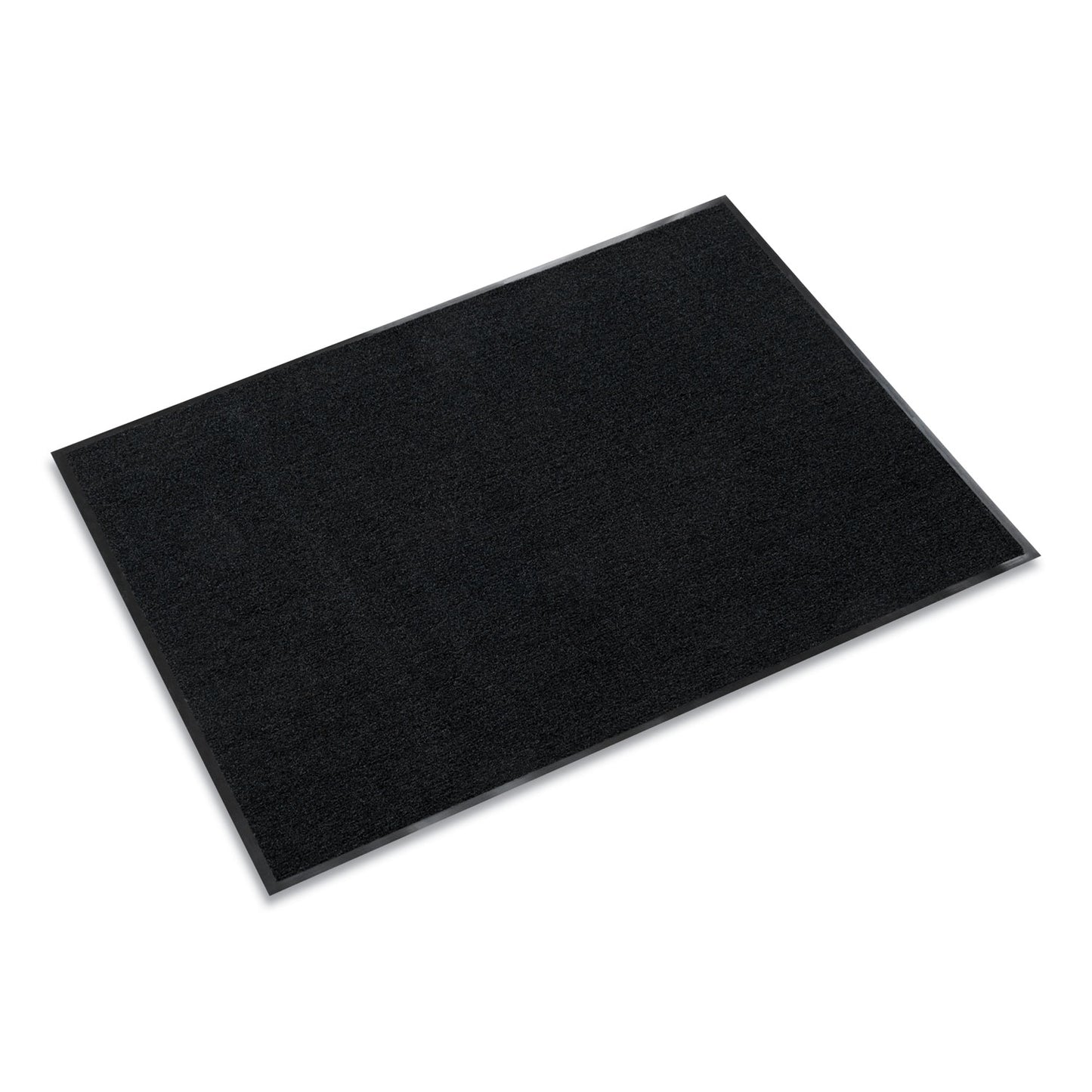 CWNJS0035BK Jasper Indoor/Outdoor Scraper Mat, Black Cut Pile Nylon Surface, 36" x 60" Crown