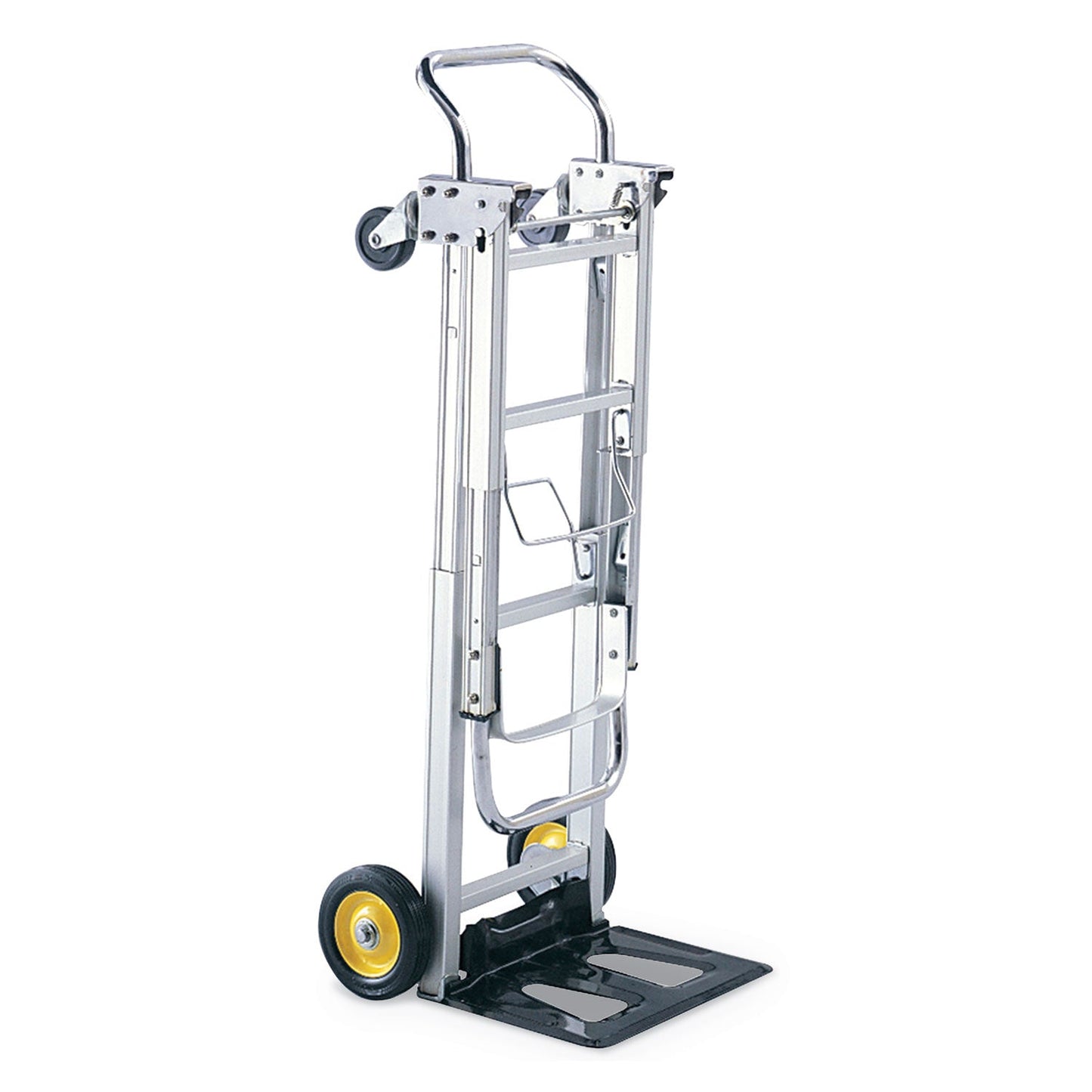SAF4050 HideAway Convertible Truck, 250 lb to 400 lb Capacity, 15.5 x 43 x 36, Aluminum Safco