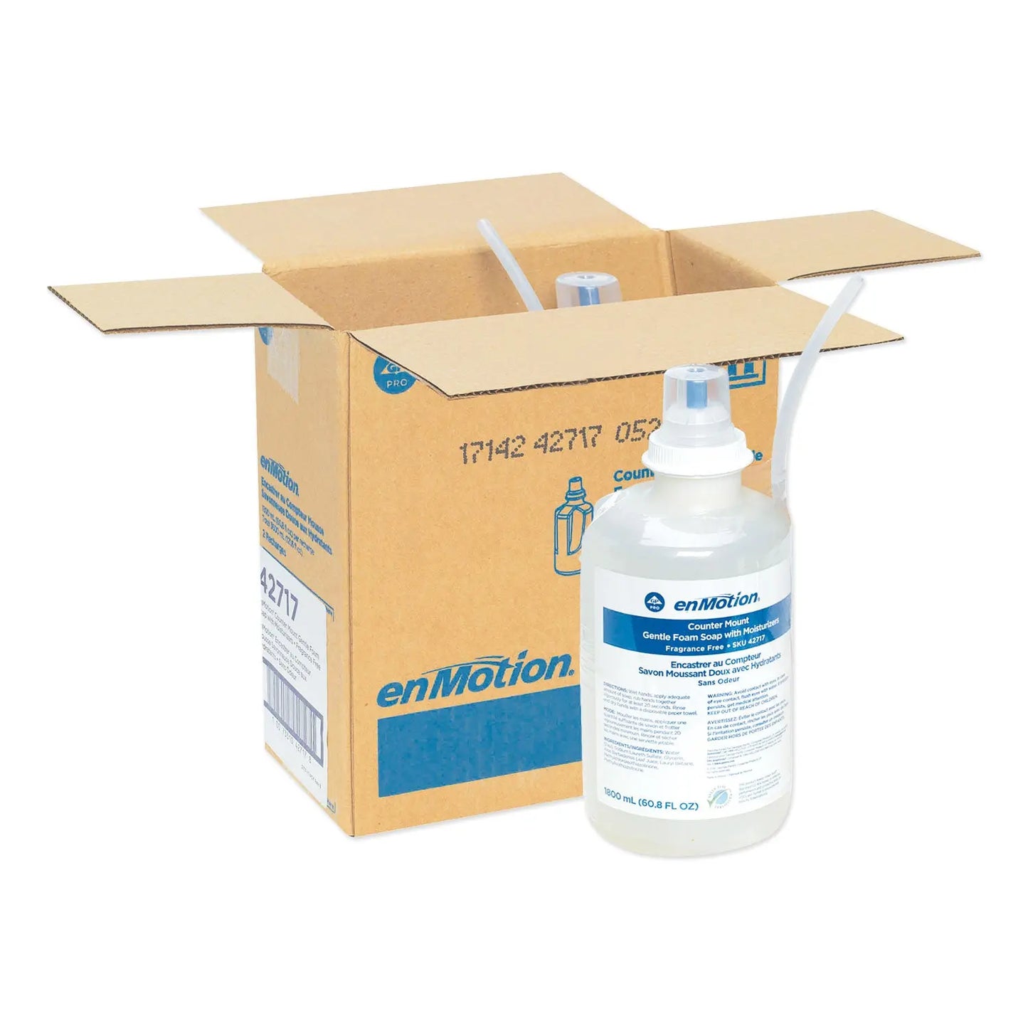 GPC42717 Gp Enmotion Counter Mount Foam Soap Refill, Fragrance-Free, 1,800 Ml, 2/carton Georgia Pacific Professional