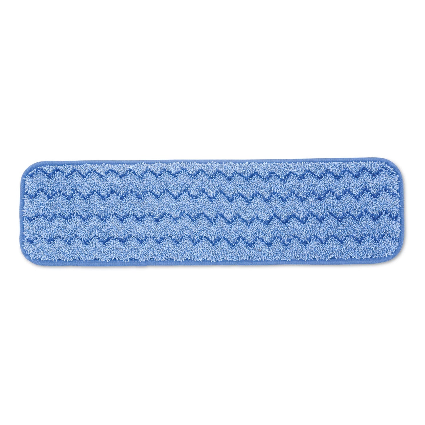RCPQ41000BLU Microfiber Wet Room Pad, Split Nylon/polyester Blend, 18", Blue, 12/carton RUBBERMAID COMMERCIAL PROD.