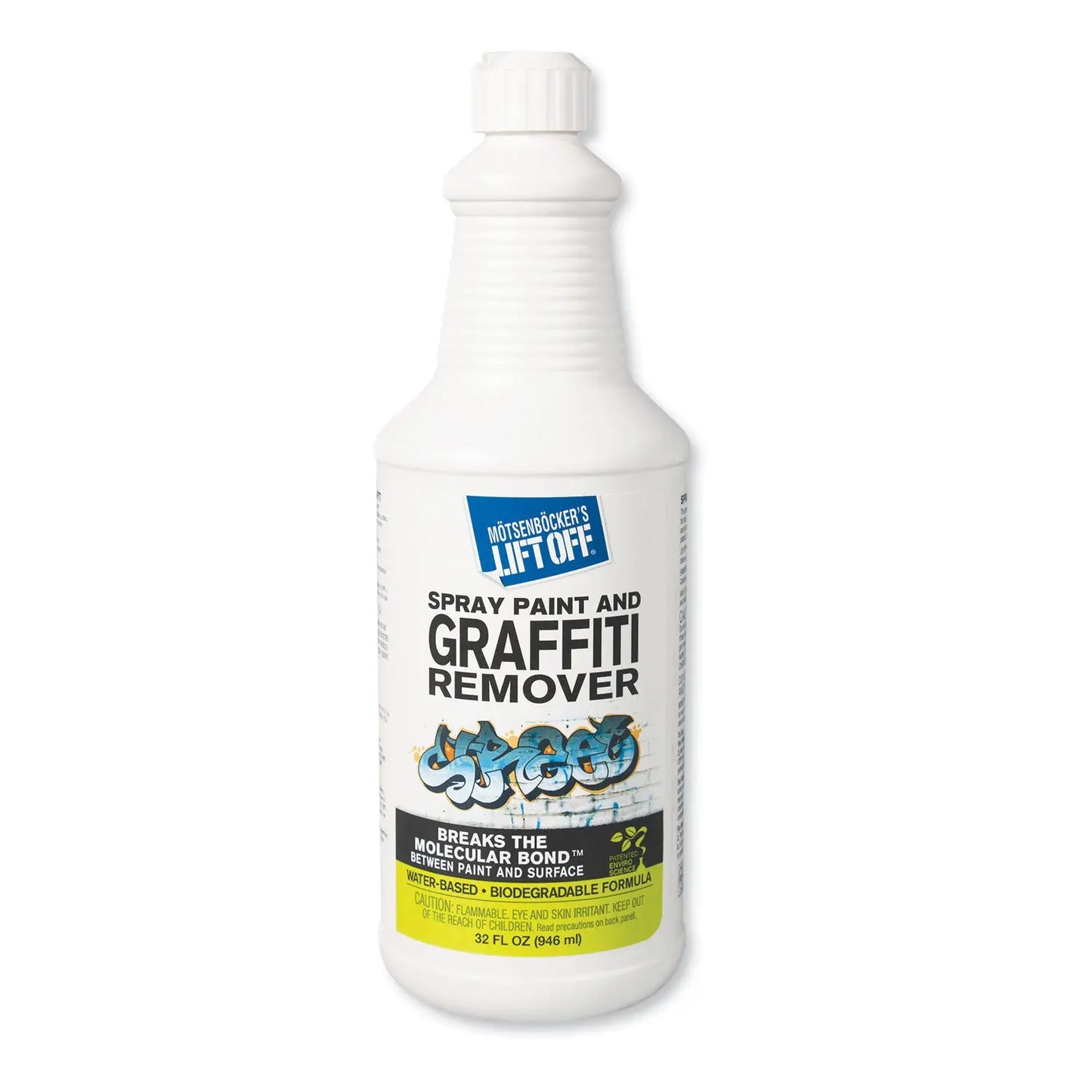 MOT41103 4 Spray Paint Graffiti Remover, 32oz, Bottle, 6/carton Motsenbocker's Lift-Off