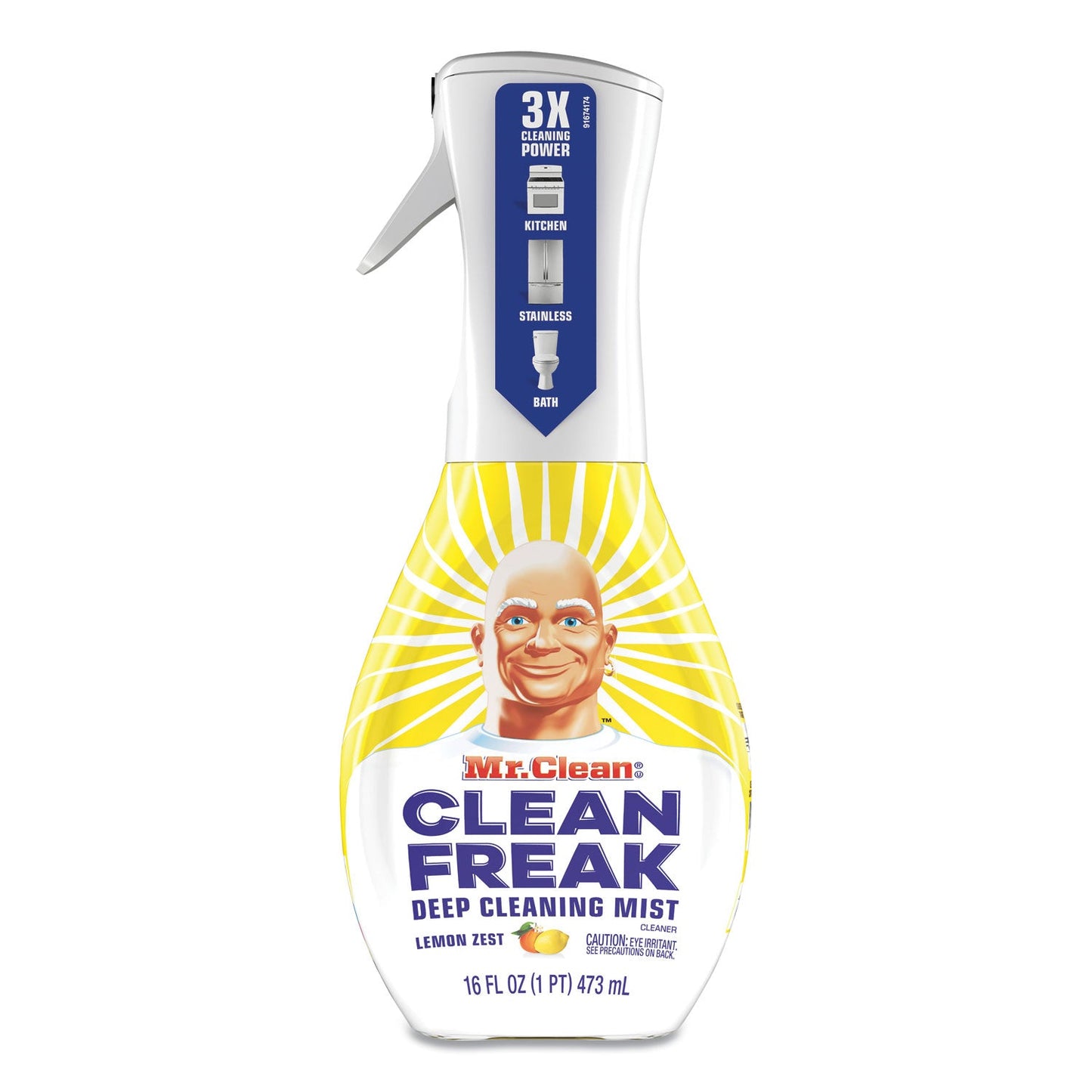 PGC79129EA Clean Freak Deep Cleaning Mist Multi-Surface Spray, Lemon, 16 Oz Spray Bottle Mr. Clean
