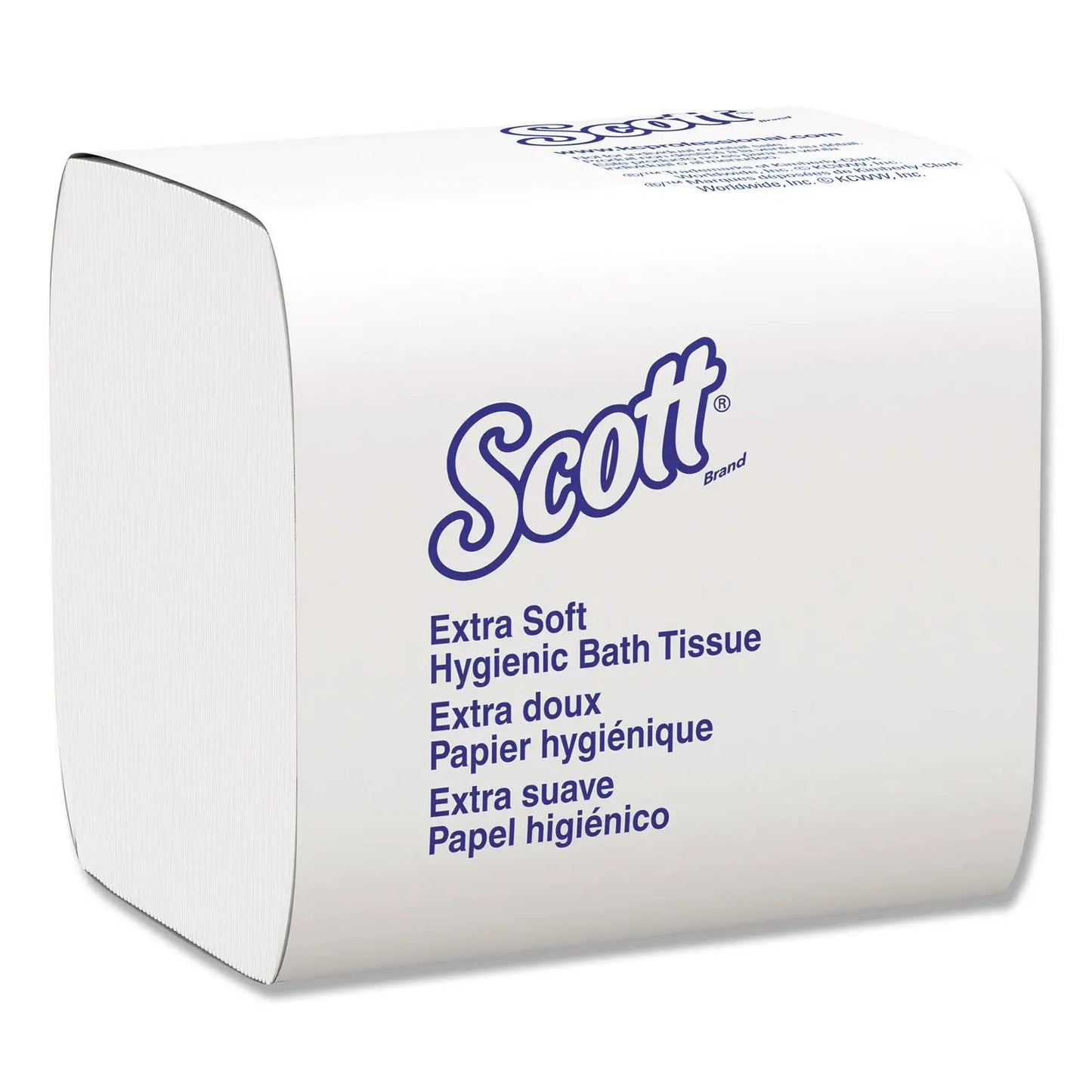 KCC48280 Hygienic Bath Tissue, Septic Safe, 2-Ply, White, 250 Sheets/Pack, 36 Packs/Carton Scott