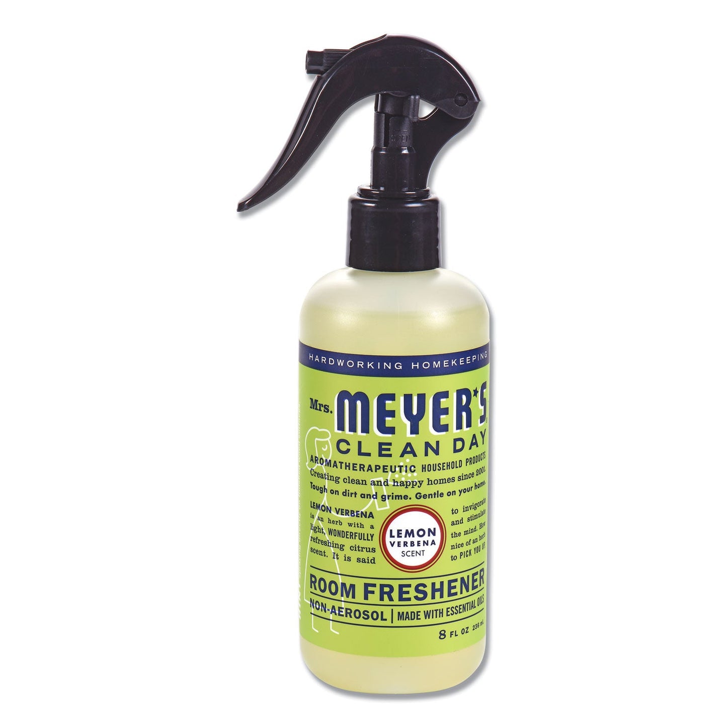 SJN374660 Clean Day Room Freshener, Lemon Verbena, 8 Oz, Non-Aerosol Spray, 6/carton Mrs. Meyer's