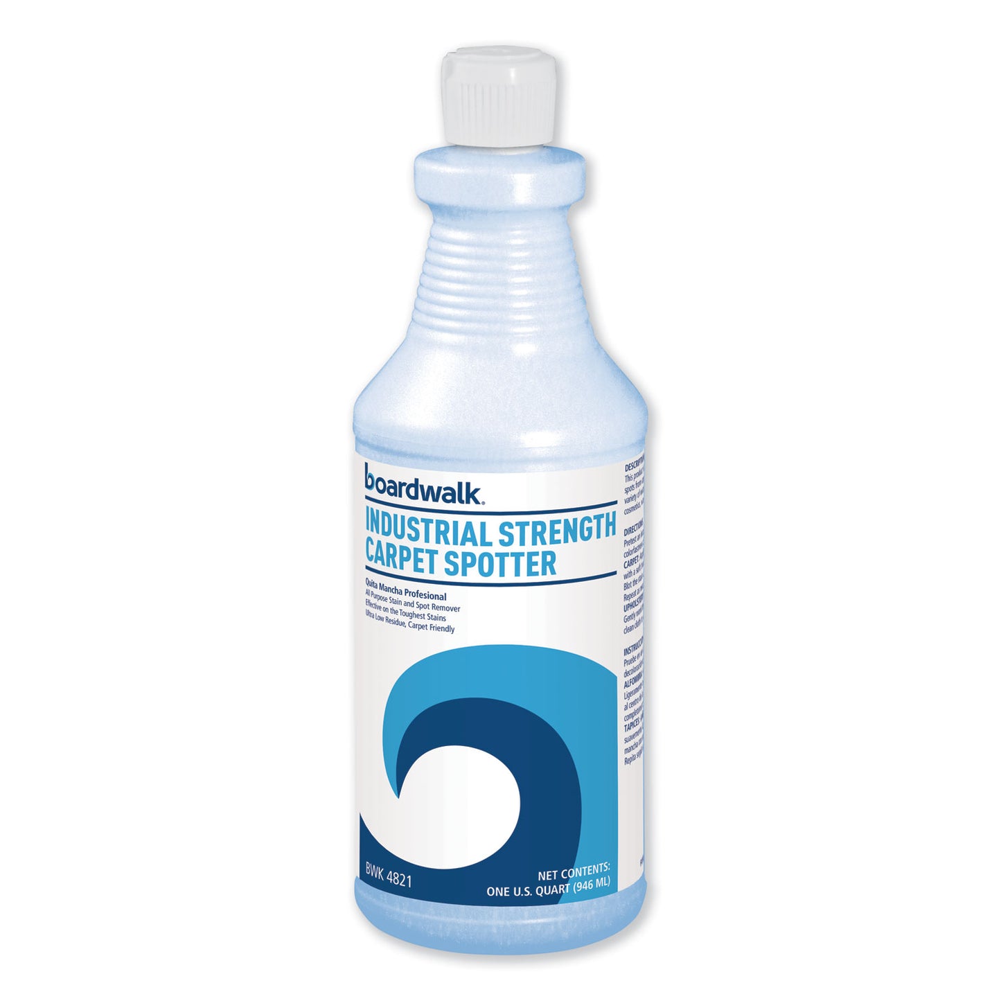 BWK4821EA Industrial Strength Carpet Spotter, Unscented, 32 oz Bottle