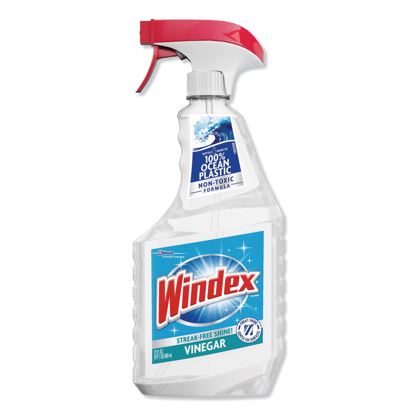 SJN312620EA Multi-Surface Vinegar Cleaner, Fresh Clean Scent, 23 Oz Spray Bottle Windex