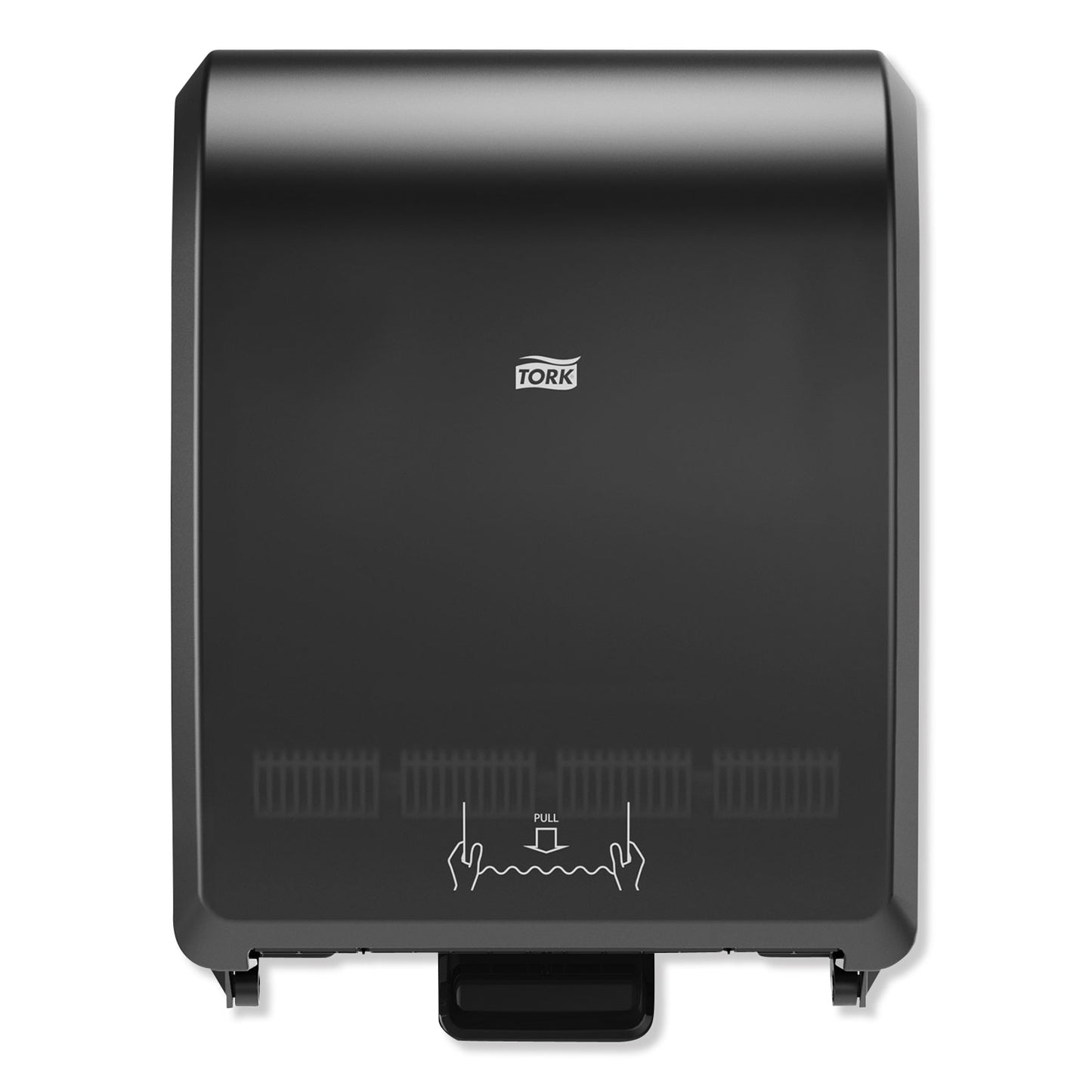 TRK772828 Mechanical Hand Towel Roll Dispenser, H80 System, 12.32 X 9.32 X 15.95, Black