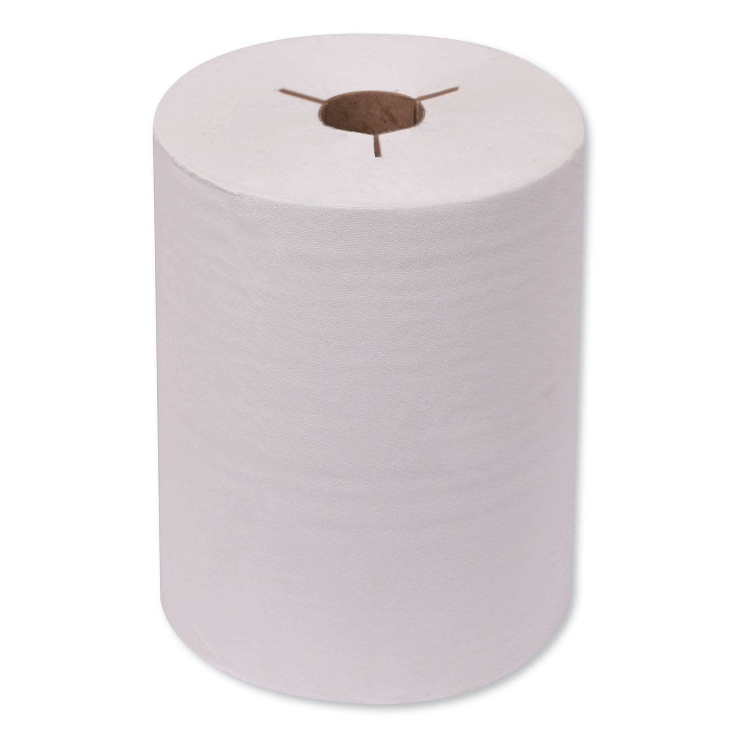 TRK8621400 Universal Hand Towel Roll, Notched, 1-Ply, 8" x 425 ft, Natural White, 12 Rolls/Carton Tork