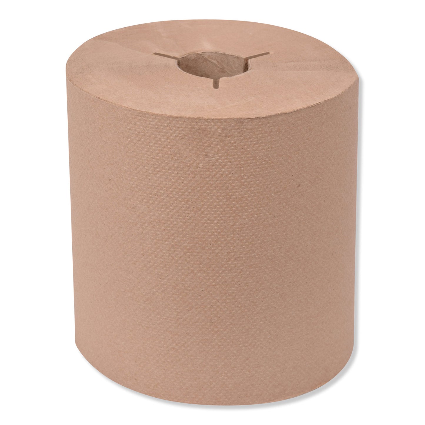 TRK8031300 Universal Hand Towel Roll, Notched, 1-Ply, 8" x 800 ft, Natural, 6 Rolls/Carton