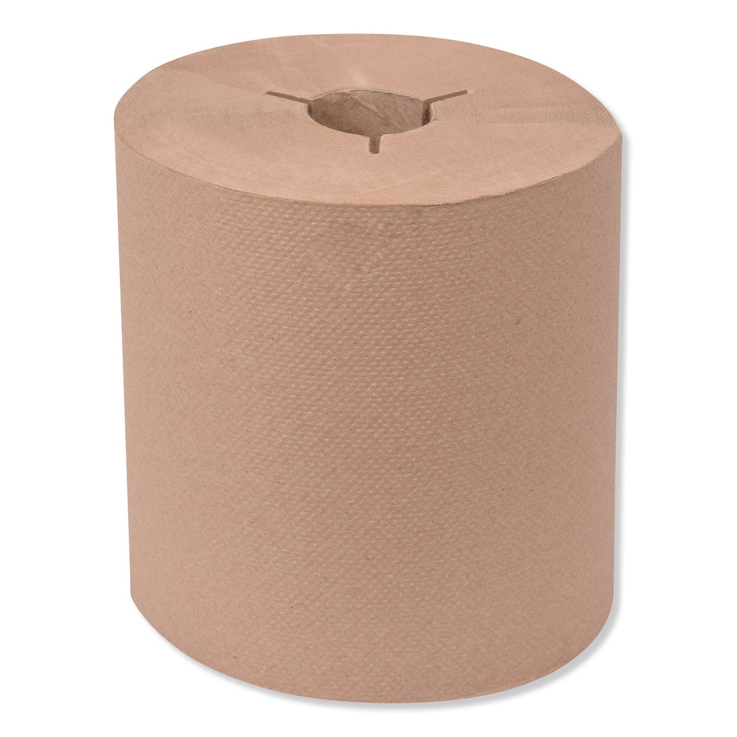 TRK8031300 Universal Hand Towel Roll, Notched, 1-Ply, 8" x 800 ft, Natural, 6 Rolls/Carton Tork