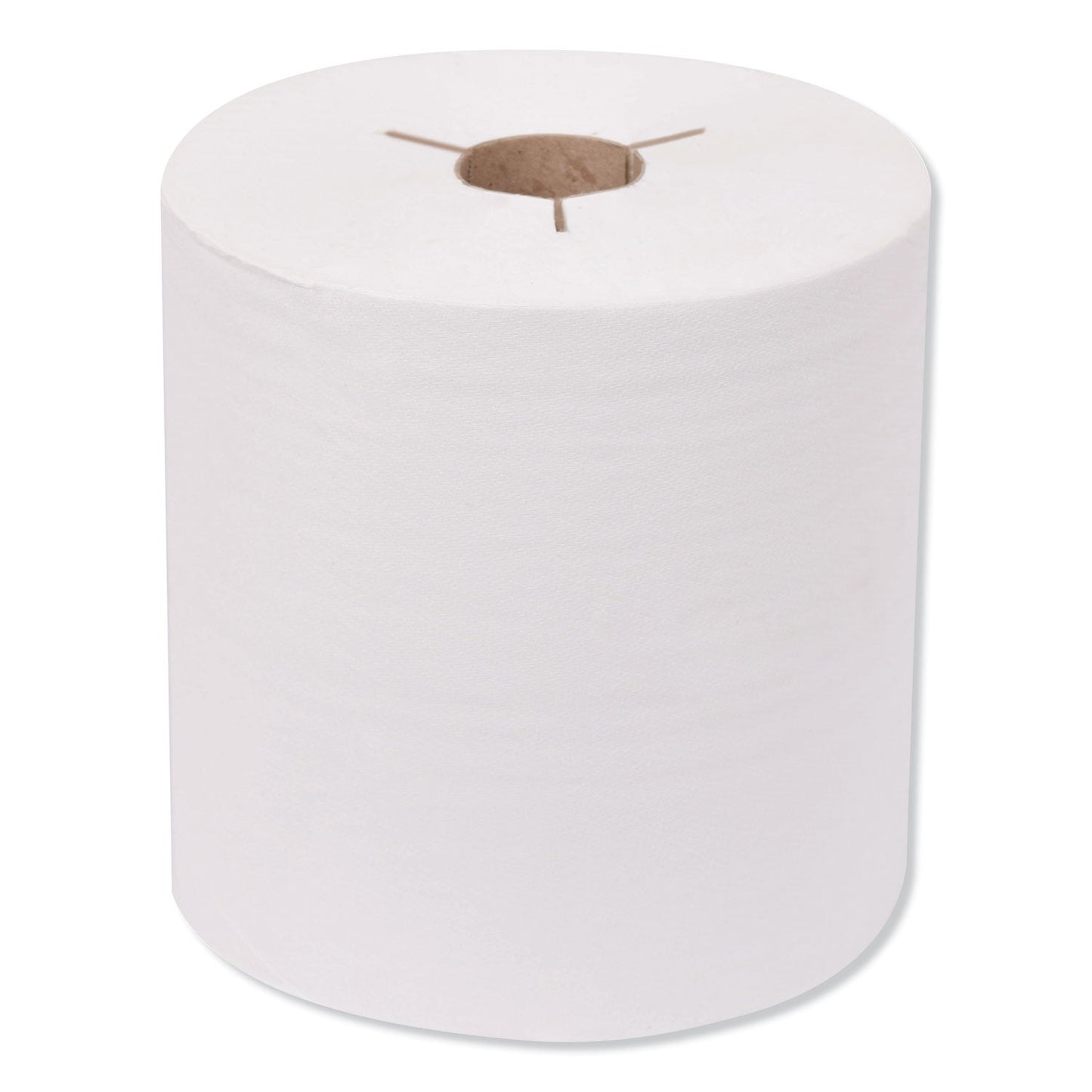 TRK8030630 Premium Hand Towel Roll, Notched, 1-Ply, 8" x 600 ft, White, 720 Sheets/Roll, 6 Rolls/Carton Tork