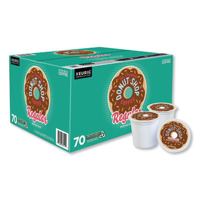 GMT7111 Donut Shop Regular Bulk K-Cups, 70/Carton KEURIG DR PEPPER