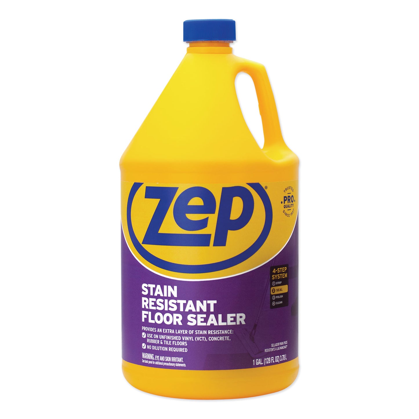 ZPEZUFSLR128EA Stain Resistant Floor Sealer, 1 Gal Bottle