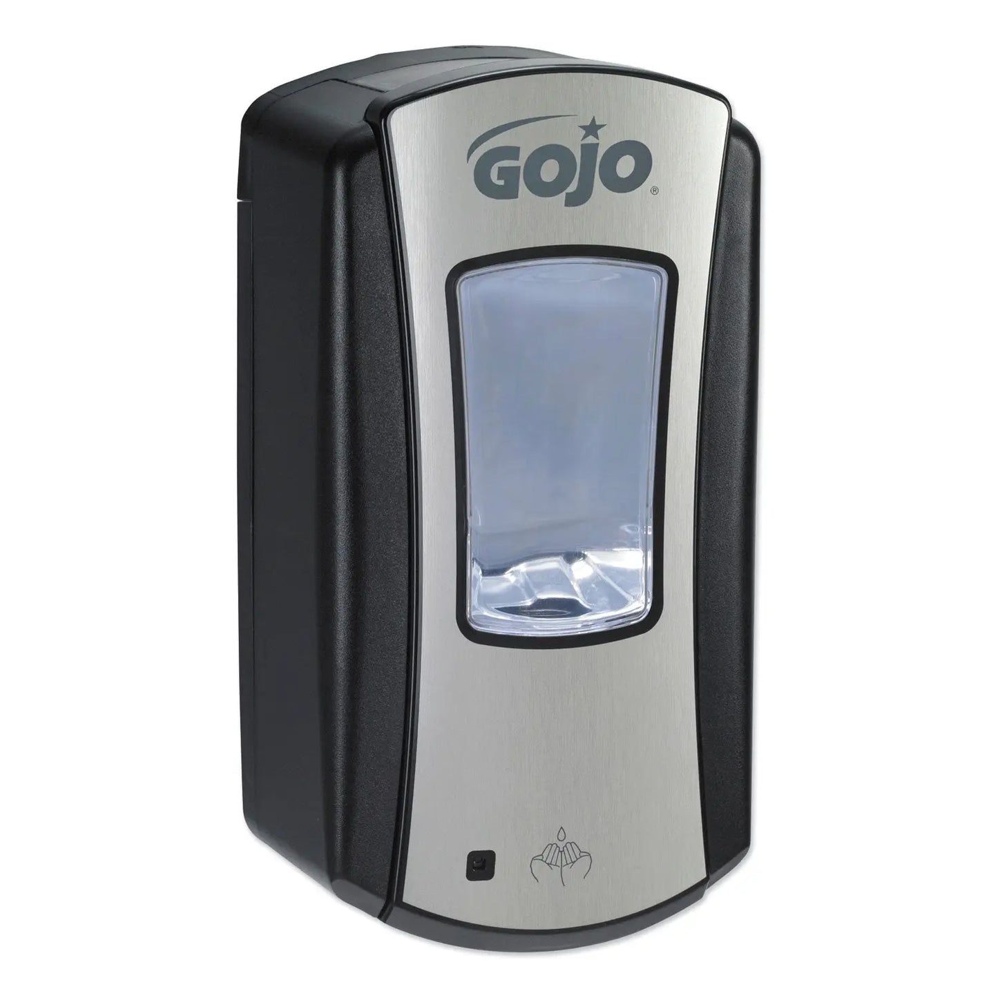 GOJ191904 Ltx-12 Touch-Free Dispenser, 1,200 Ml, 5.75 X 3.33 X 10.5, Brushed Chrome/black GOJO