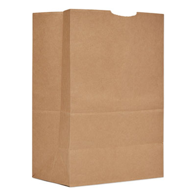 BAGSK1657 Grocery Paper Bags, 1/6 BBL Size, 57# Basis Weight, 12" x 7" x 17", Kraft, 500/Bundle ROSS & WALLACE PAPER PRODUCTS, INC.