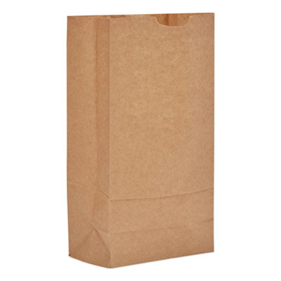 BAGGX10 Grocery Paper Bags, 10# Size, Extra-Heavy-Duty, 60# Basis Weight, 6.31" x 4.19" x 12.38", Kraft, 1,000/Carton