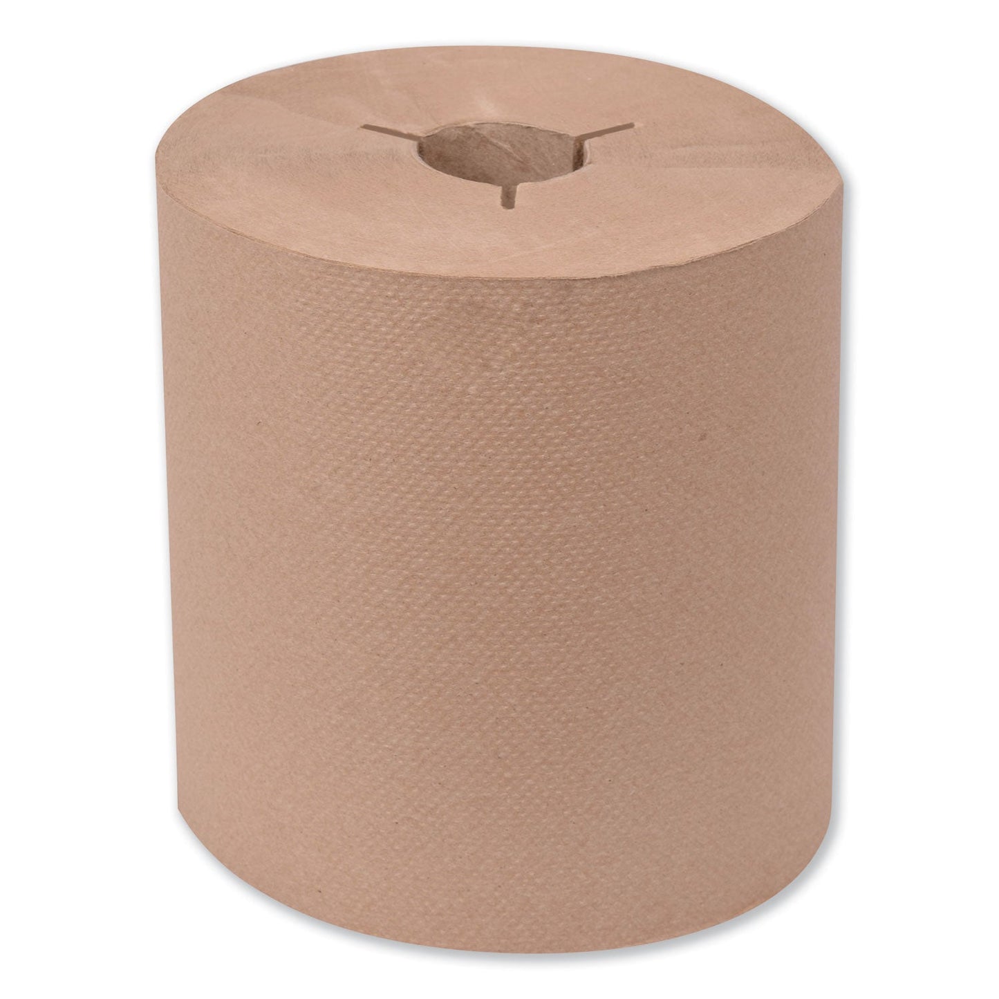 TRK8031500 Universal Hand Towel Roll, Notched, 1-Ply, 8" x 630 ft, Natural, 6 Rolls/Carton Tork