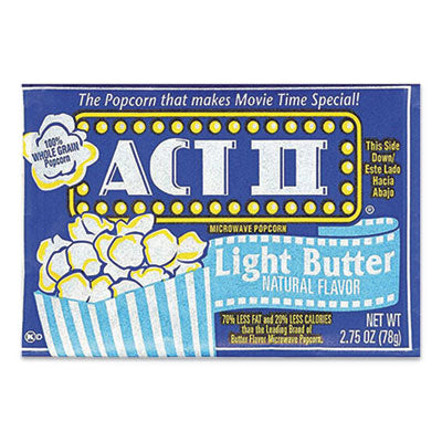 APNGOV23243 Microwave Popcorn, Light Butter, 2.75 Oz Bag, 36/carton CONAGRA FOODS