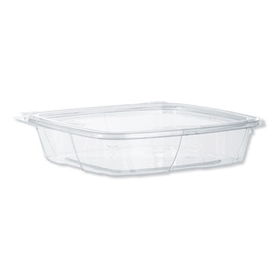 DCCCH35DEF ClearPac SafeSeal Tamper-Resistant/Evident Containers, Flat Lid, 35 oz, Clear, Plastic, 100/Bag, 2 Bags/Carton DART