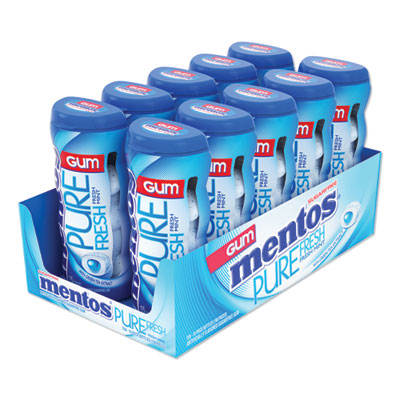 MENVAM1463620 Pure Fresh Sugar-Free Gum, Mint, 15 Pieces/pack, 10 Packs/box PERFETTI VAN MELLE